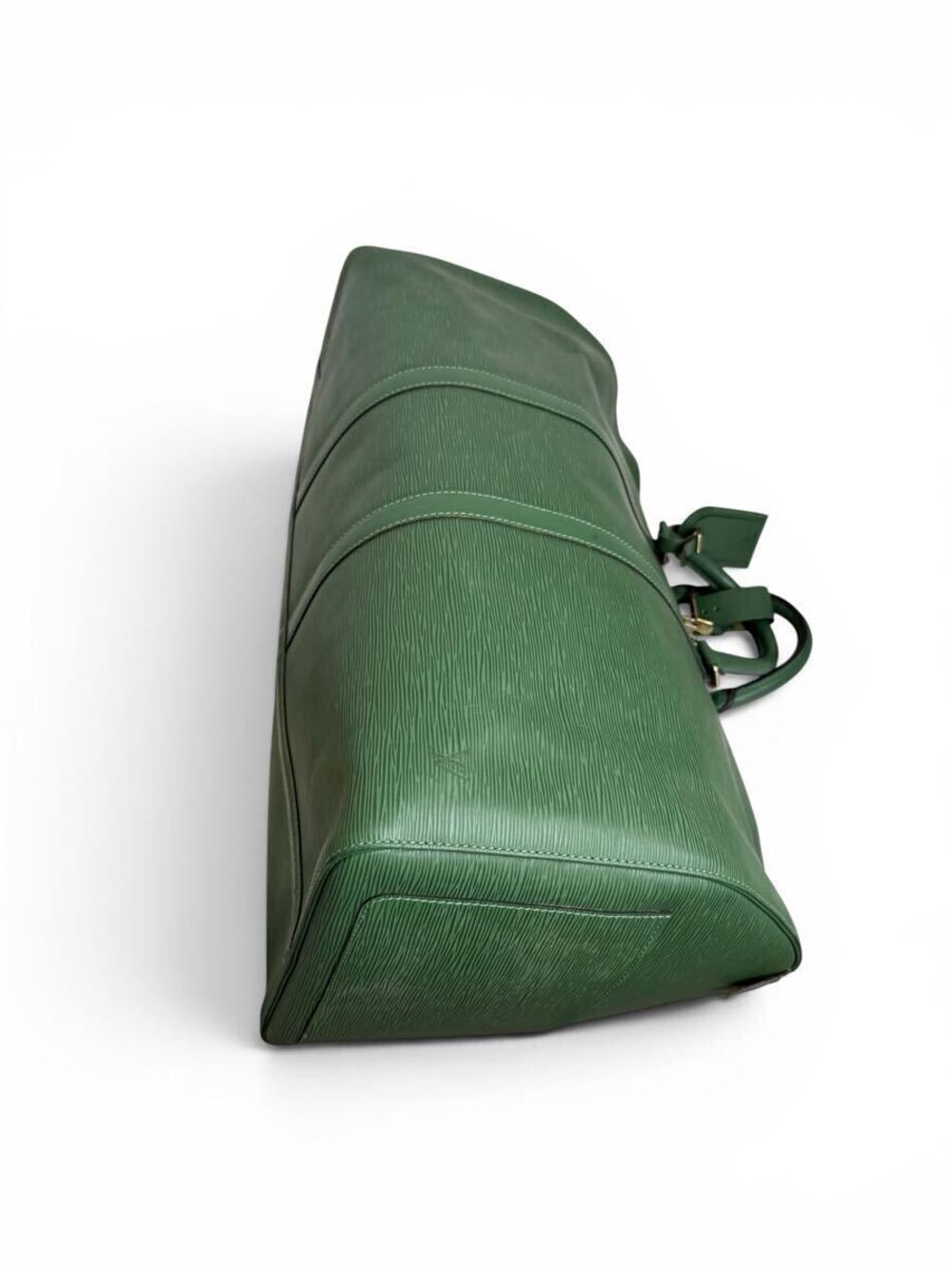Louis Vuitton Keepall Epi Green Boston Bag Handbag Travel - Picture 7 of 10